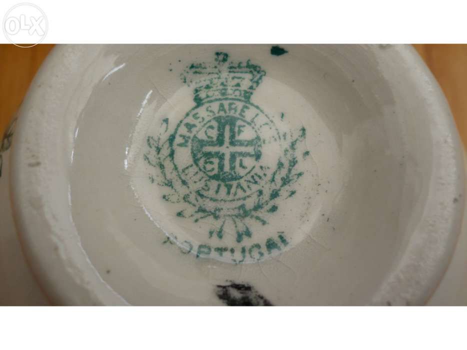 Malga e Caneca em louça de Massarelos - Antigos