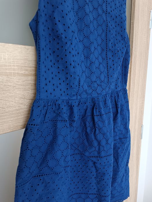 Sukienka niebieska habrowa Orsay 36 S