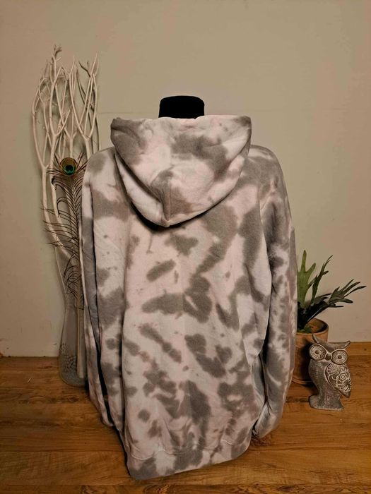 Bluza z kapturem Dragon Ball Z XL tie dye szara anime Goku unisex