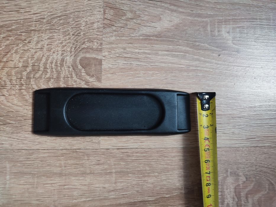 Naramiennik plastikowy 30 mm CZARNY do torby podróżnej