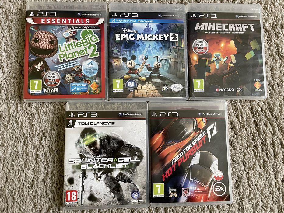 Zamiana na inne gry na PS3