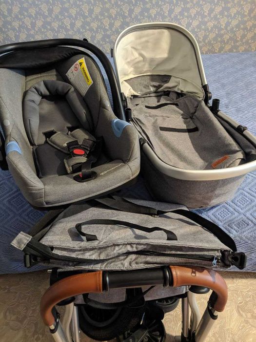 Універсальна коляска 3 в 1 Kinderkraft Veo Grey