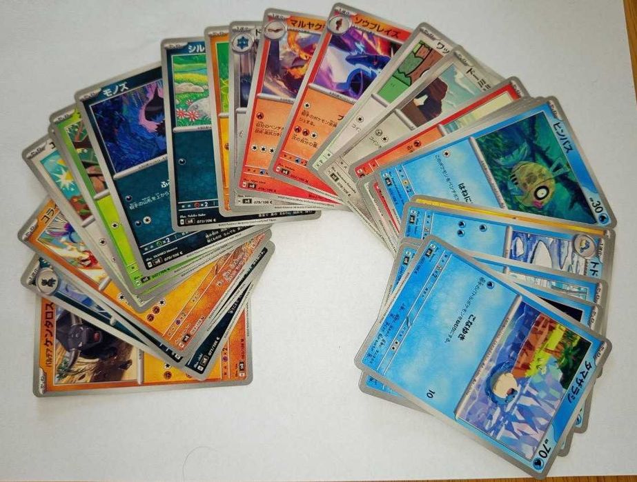 58 Kart Pokemon Japońskich Oryginalnych