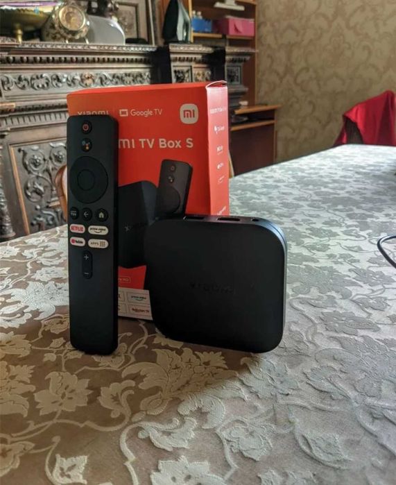 Смарт тб приставка Mi box S Смарт тв бокс ми бокс сяоми