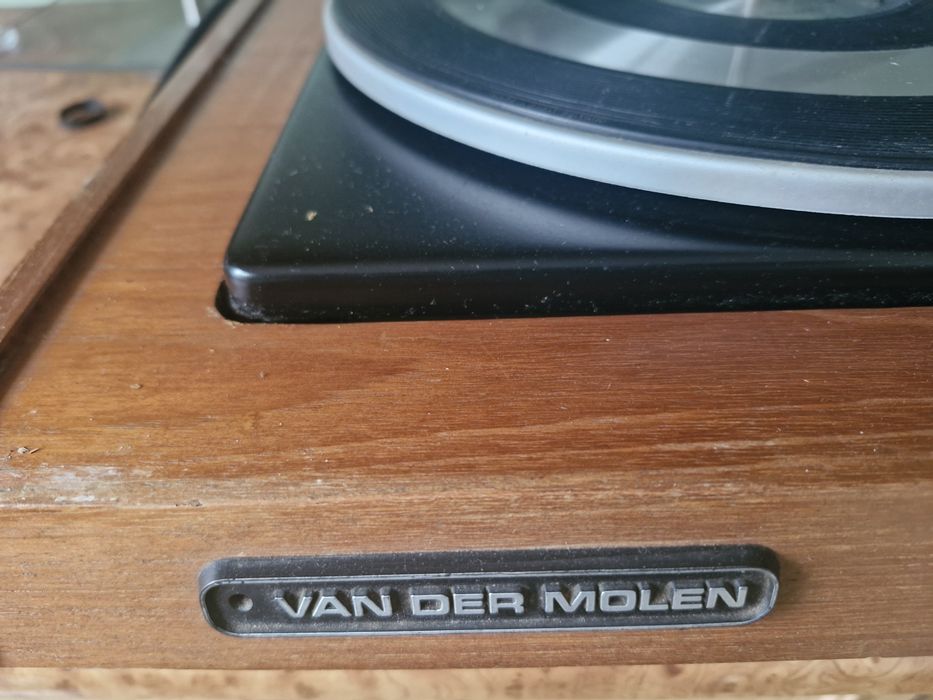 Gramofon z radiem Van der Molen plus glosniki