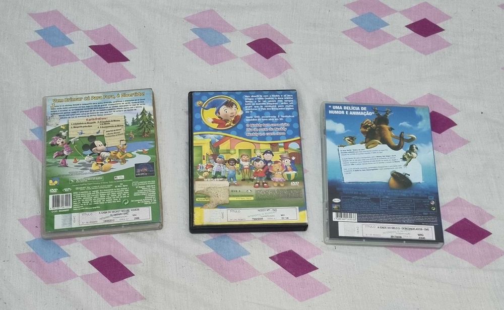 DVDS para Crianças vários ver fotos valor cada