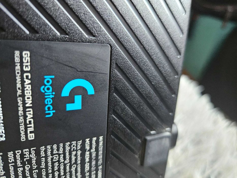 2 Teclados Mecânicos Logitech G513 + G512 Carbon RGB — Ler Descrição