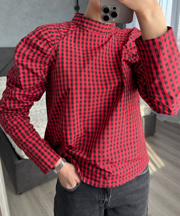 Сорочка в клітинку hm нова