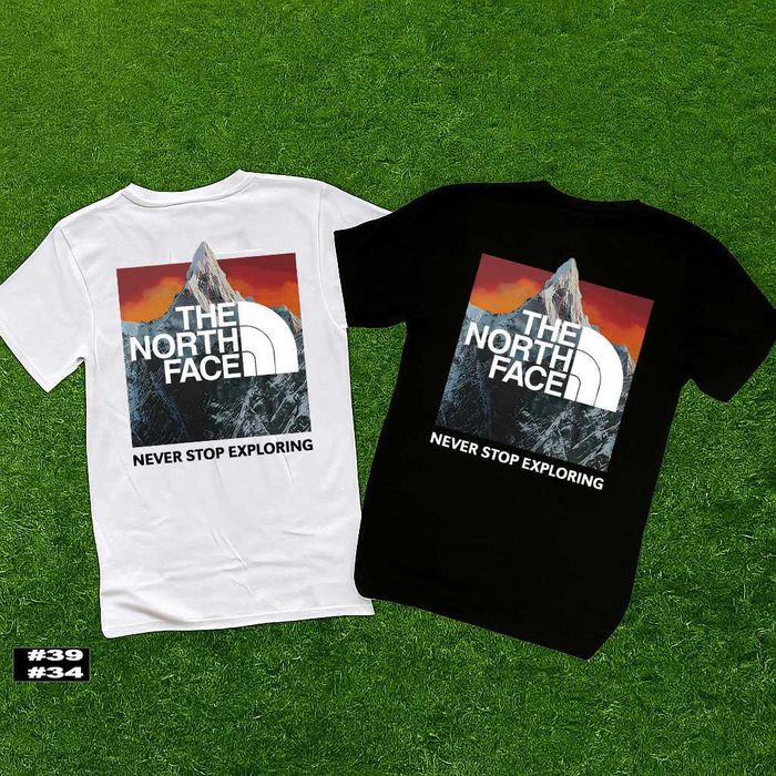 ТНФ Новая Футболка » The North Face Stallker » Биг Лого Принт