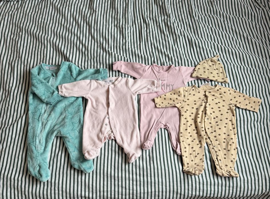 Pajacyki ubranka niemowlęce 56