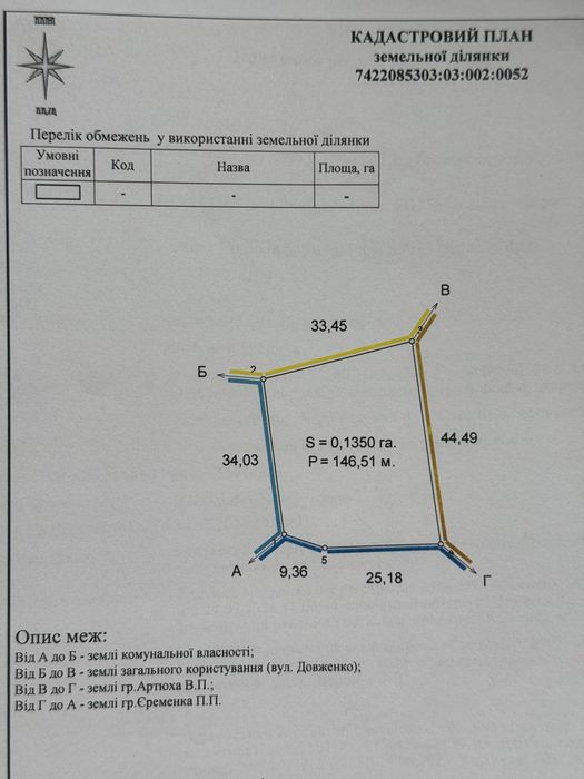 Ділянка з будинком с. Соколівка, Чернігівська обл