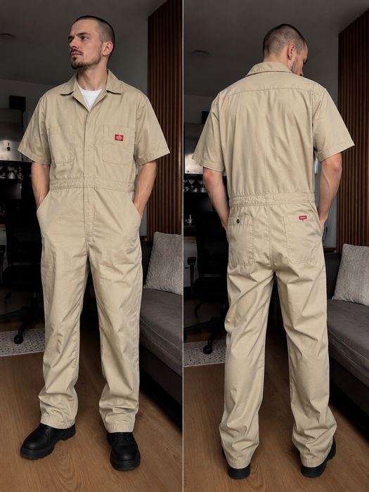 Чоловічий комбінезон Dickies L Regular / workwear / beige