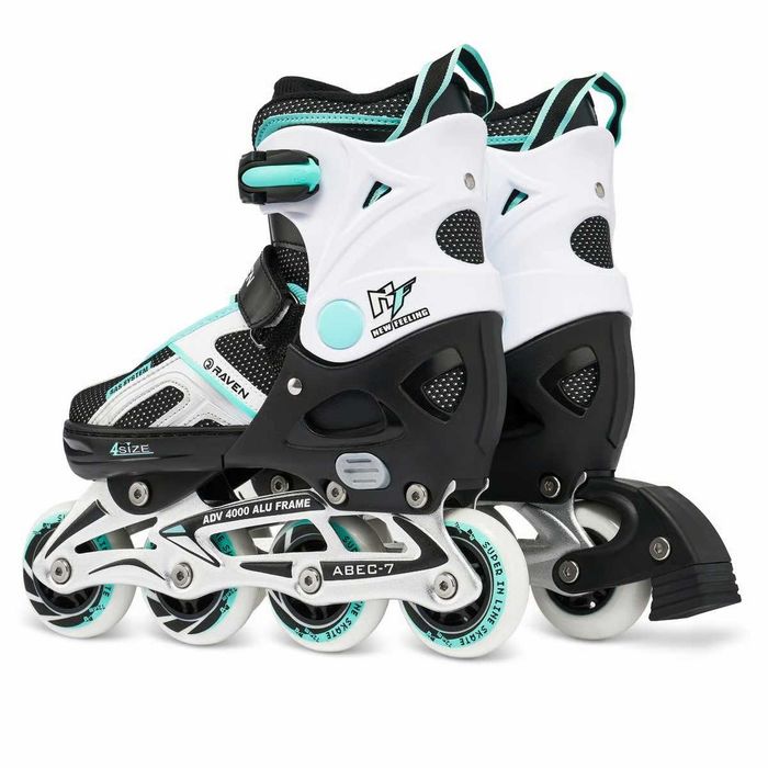 Rolki regulowane Raven Pulse Black/Mint 37-40