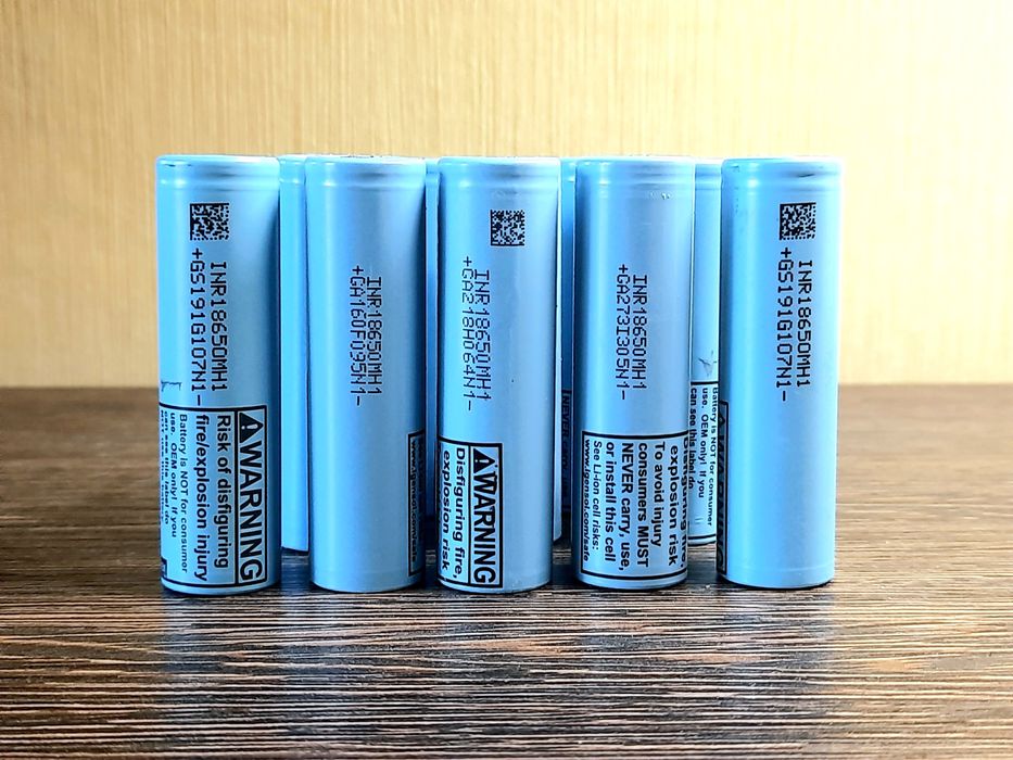 LG MH 1 аккумуляторы 18650