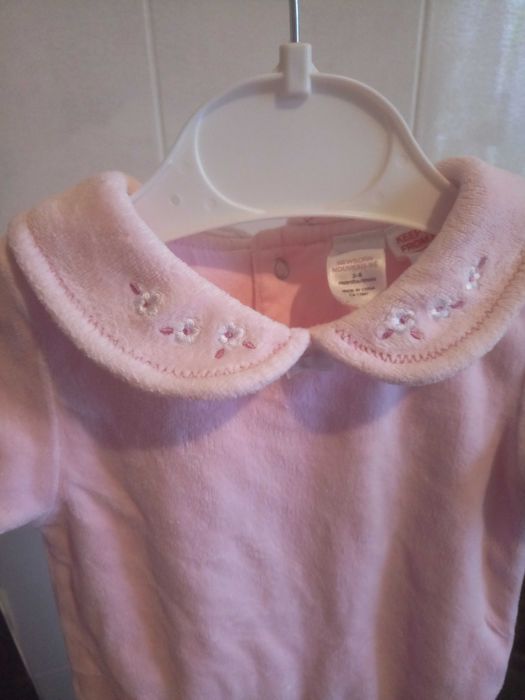 Ромпер, чоловічок теплий для дівчинки