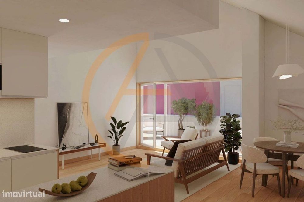 Apartamento T1 Duplex | Terraço e Garagem | V. N. Gaia - Pescaria