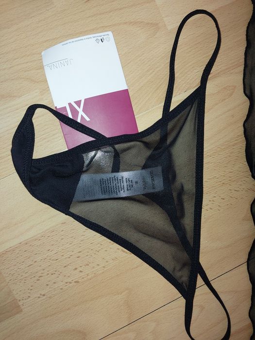 Nowa koszulka nocna zestaw xl  koszulka nocna stringi sexy bielizna
