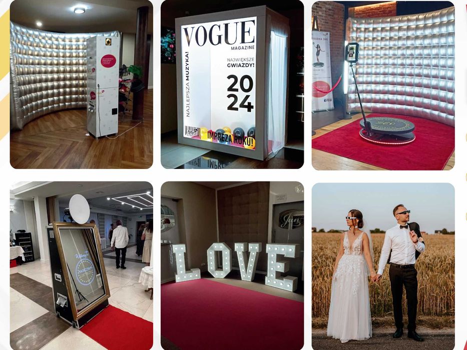 Fotobudka 360 video budka event wesele fotobu pl