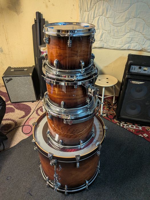 Bębny Peace Kahuna Bubinga - Shell set 22', 10' 12' 14'