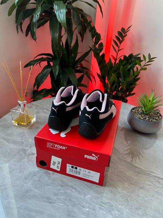 38- 24см! Puma Speedcat OG Black Mauve Mist , кросівки пума жіночі