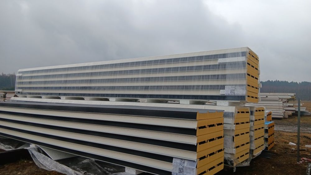 Płyty warstwowe. Ścienne oraz dachowe.