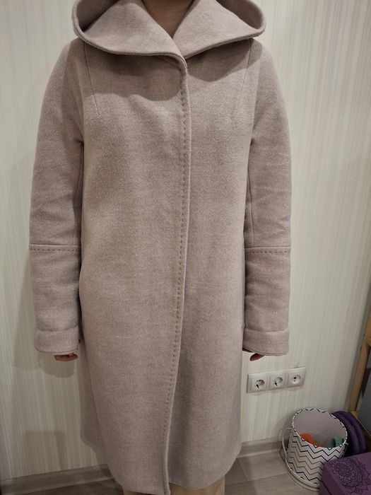 Зимове пальто альпака шерсть 48