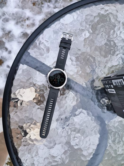 Топовий! Garmin Fenix 7 Silver 47mm