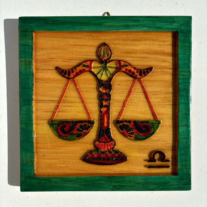 Pintura em madeira feita à mão - Vários Signos