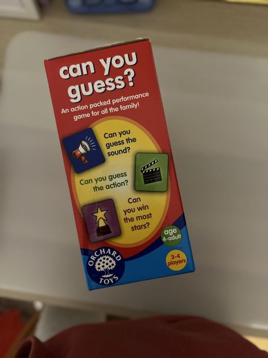 Jogo “can you guess?”