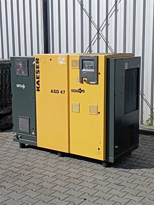 SPRAWNA!!! Spreżarka śrubowa Kaeser ASD47 SFC 25kW 5,27m3/min S014136