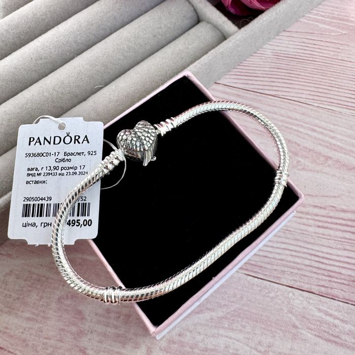 Браслет Пандора, Pandora оригінал, новий браслет пандора прикраса