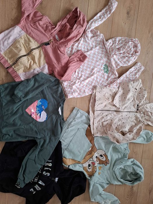 Mega paka 122 i 128 dziewczynka