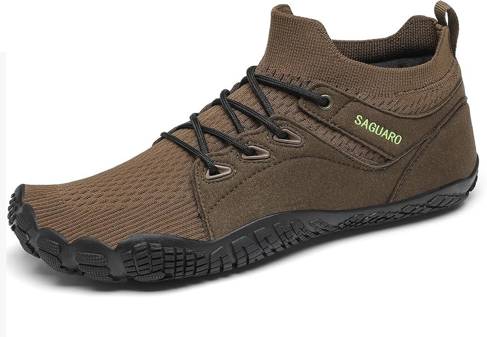 SAGUARO Buty barefoot z szerokimi palcami, średnia cholewka