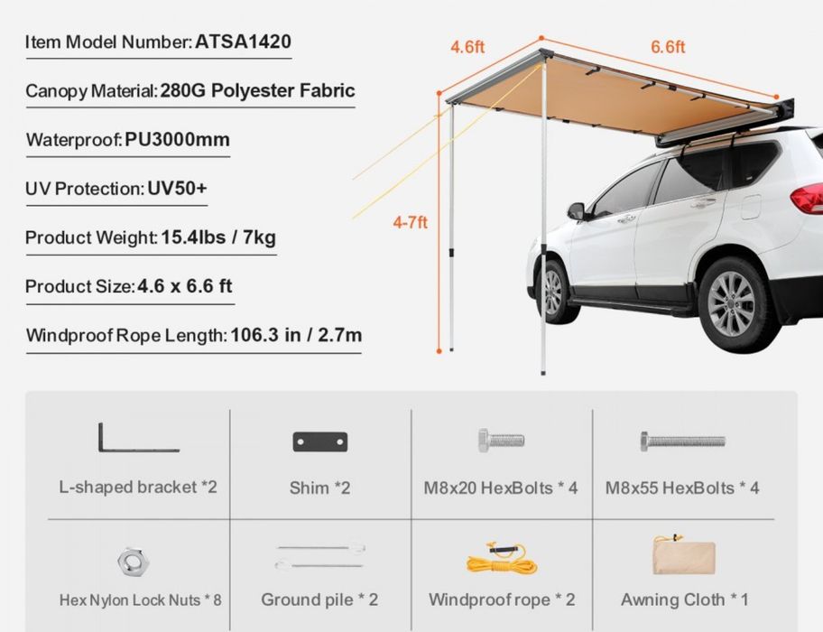 Toldo para automóvel