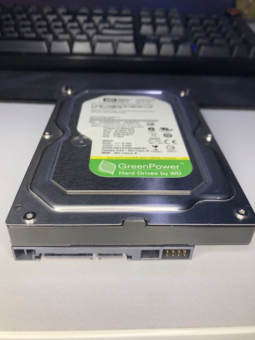 Жёсткий диск HDD 500GB Western Digital WD5000AUDX / 500гб /накопичювач
