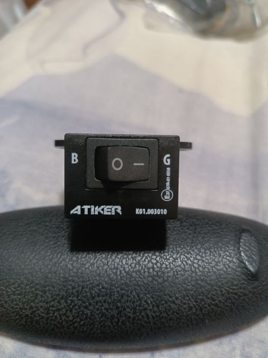 Переключатель (кнопка) ГБО Atiker инжектор с индикацией