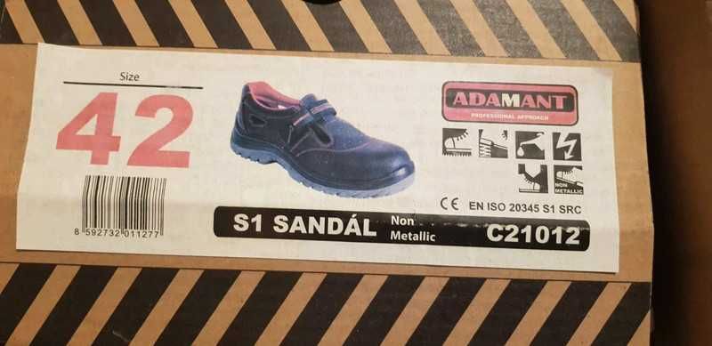 Sandały ochronne Adamant S1 Non metallic C21012 r. 42