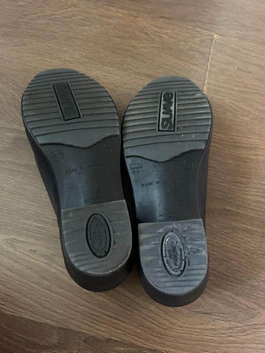 Ціна огонь! Шкіряні туфлі Suave (Made in Portugal) на стійкому підборі, р.37
