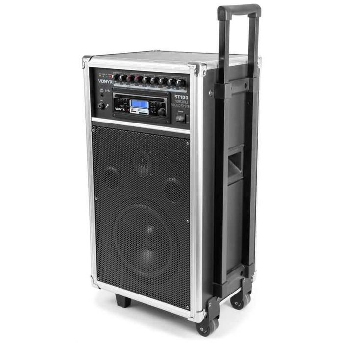 Mobilna kolumna aktywna Vonyx ST100MK2 CD/USB/Bluetooth+mikrofony