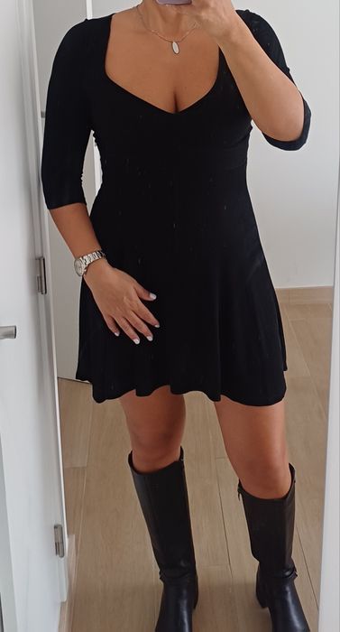 Vestido preto da bershka - M