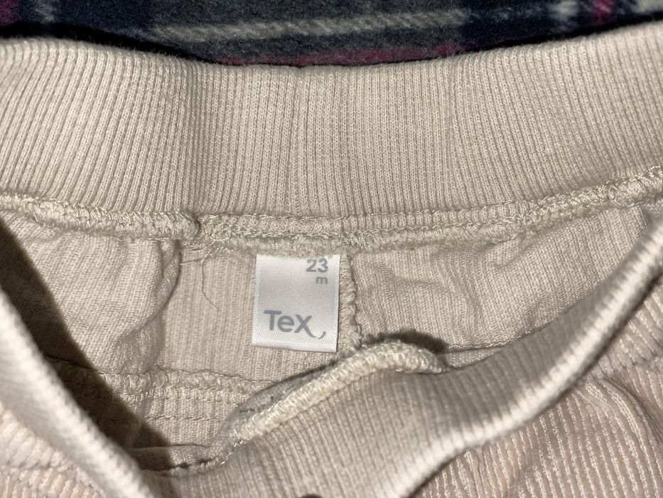 Вельветові штани карго від бренду TEX