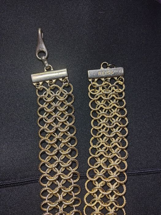 Винтаж пояс Reiss belts женский из металла