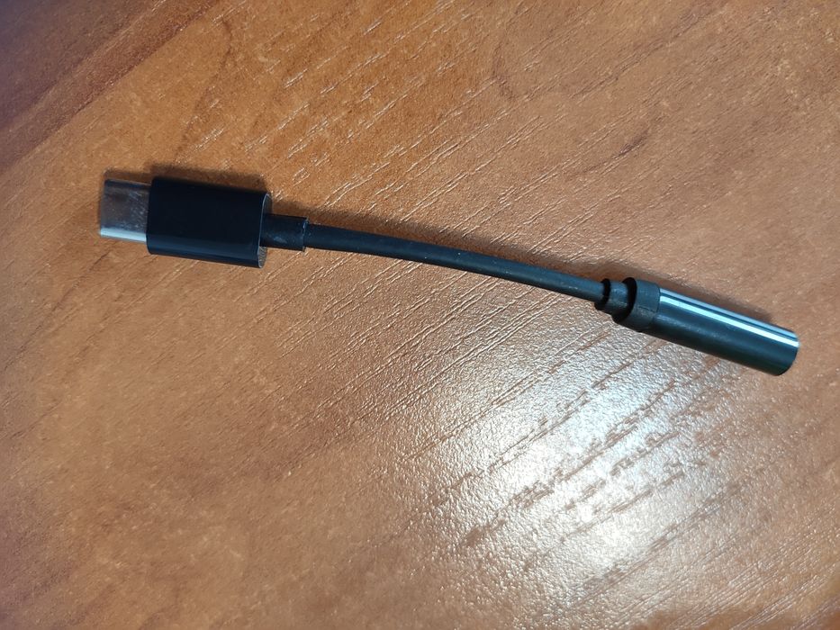2 nowe kabelki do mikrofonu na USB C