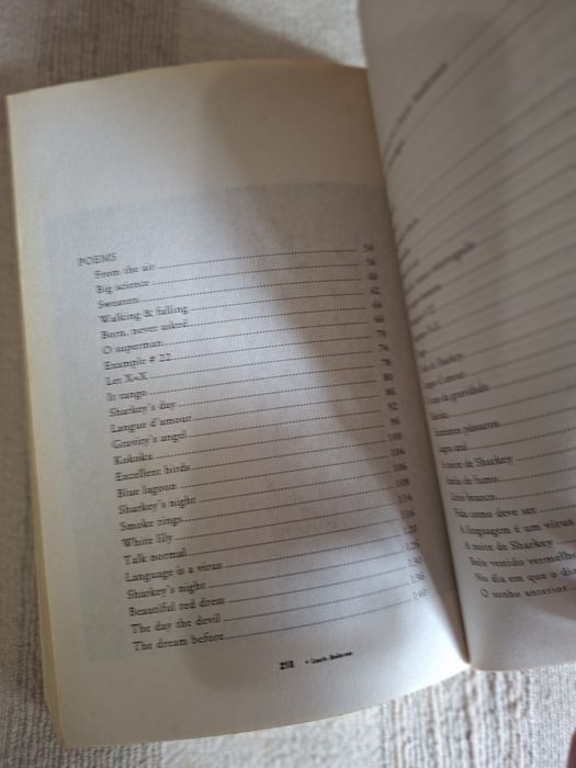 Anéis de Fumo Laurie Anderson Assirio & Alvim