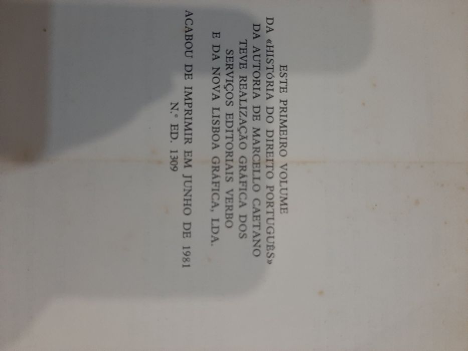 Historia do direito português  de Marcello Caetano,