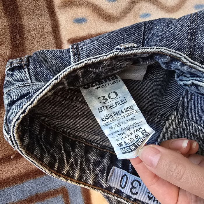 Джинси жіночі Sasha Original Denim Woman Mom, 30 розмір