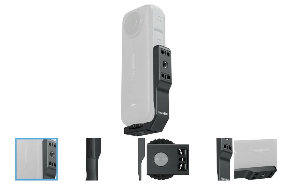 Insta360 X4 Vertical-Horizontal Mount - Mocowanie Kątowe Do Kamery pasuje do x5