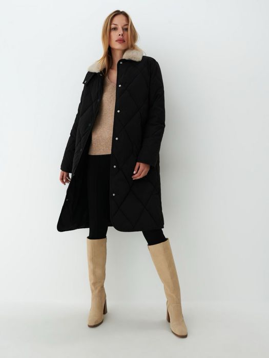 Пальто плащ куртка подовжена жіноча MOHITO