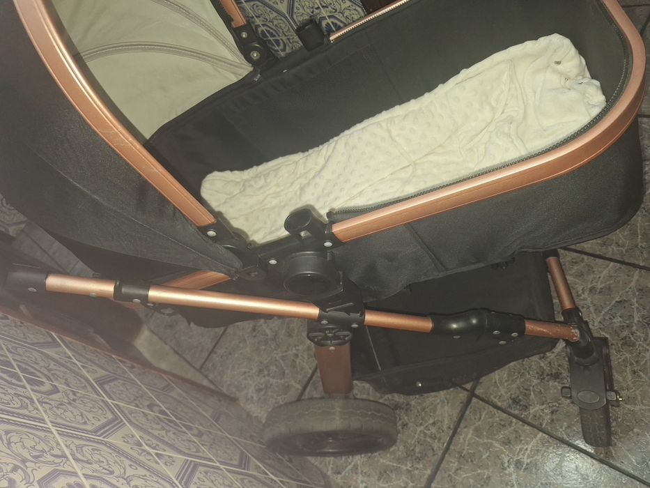 Cao grande mais carrinho 2 em 1 mais ovo
