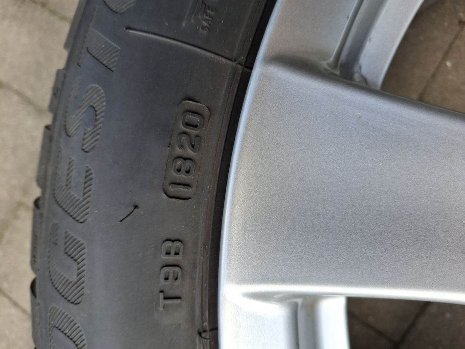 Sprzedam felgi aluminiowe i opony Bridgestone zimówki